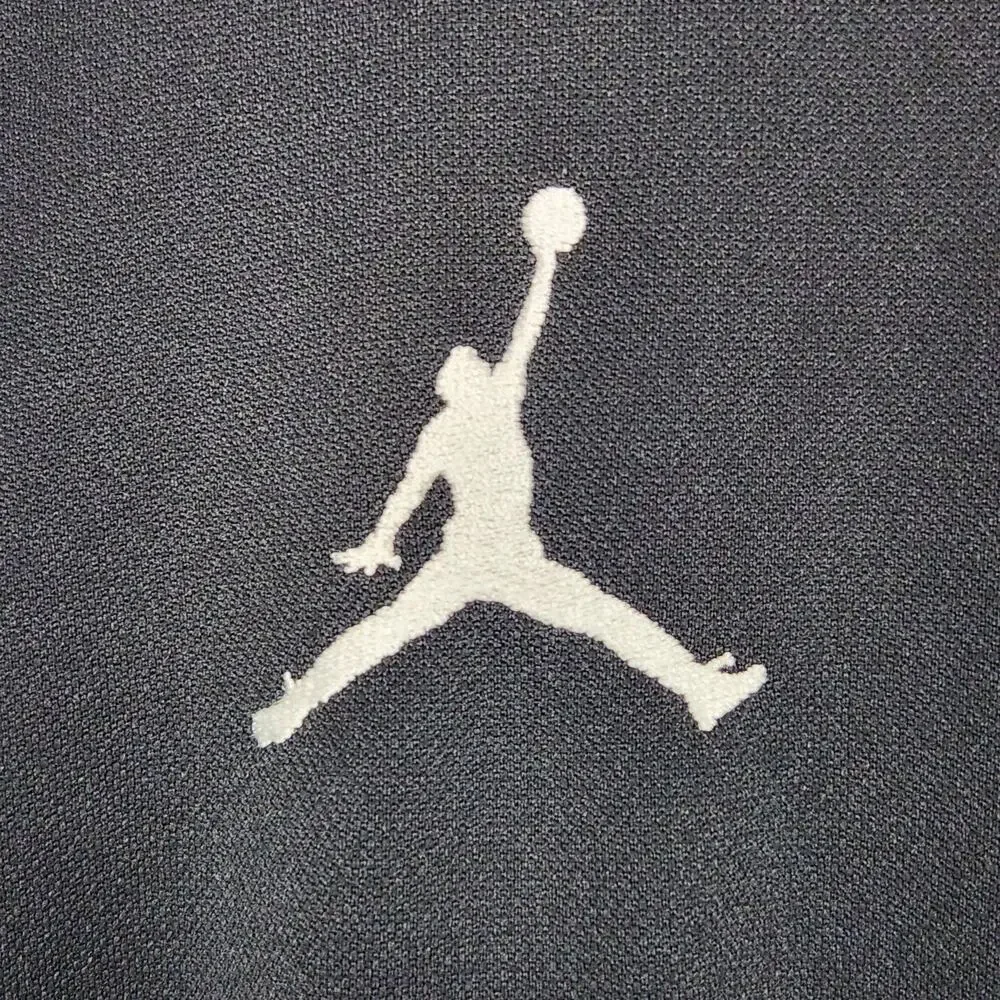 Jordan Dri-FIT Track Jacket Mens 2XL Black Full Zip Mesh Panels Nike 696736-010